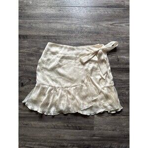 Cream, floaty skirt, size medium by blue rain at Francesca‘s